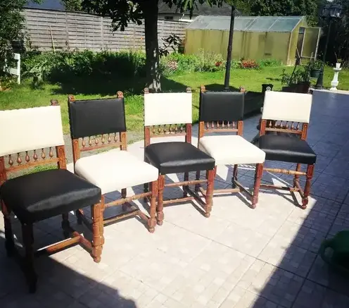 rénovation chaise bois La Riche-1